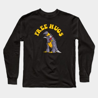 GRIMLOCK : Transformers GEN 1 - free hugs 2.0 Long Sleeve T-Shirt